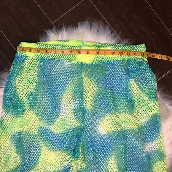 Love Nation tie dye fishnet pants sz 3XL - Picture 4 of 6